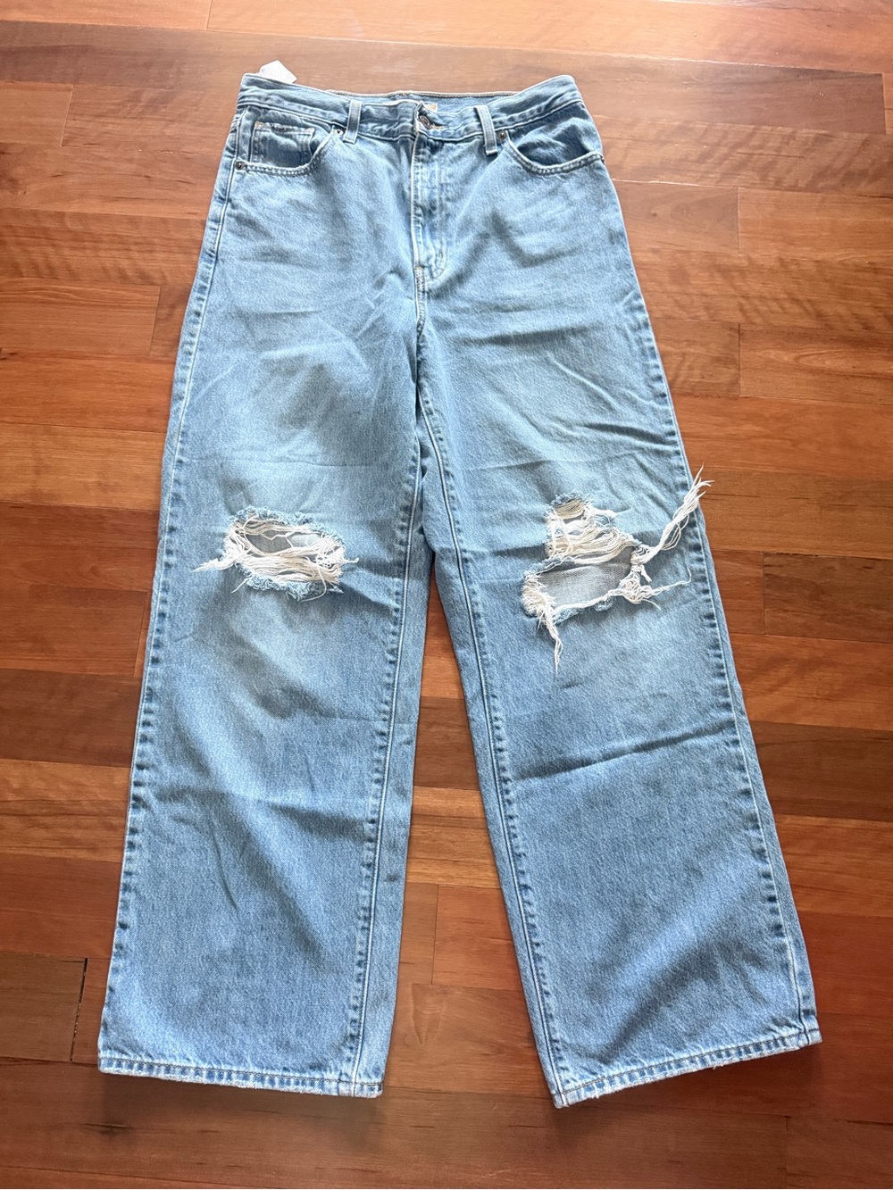 Levi’s high waisted straight jean